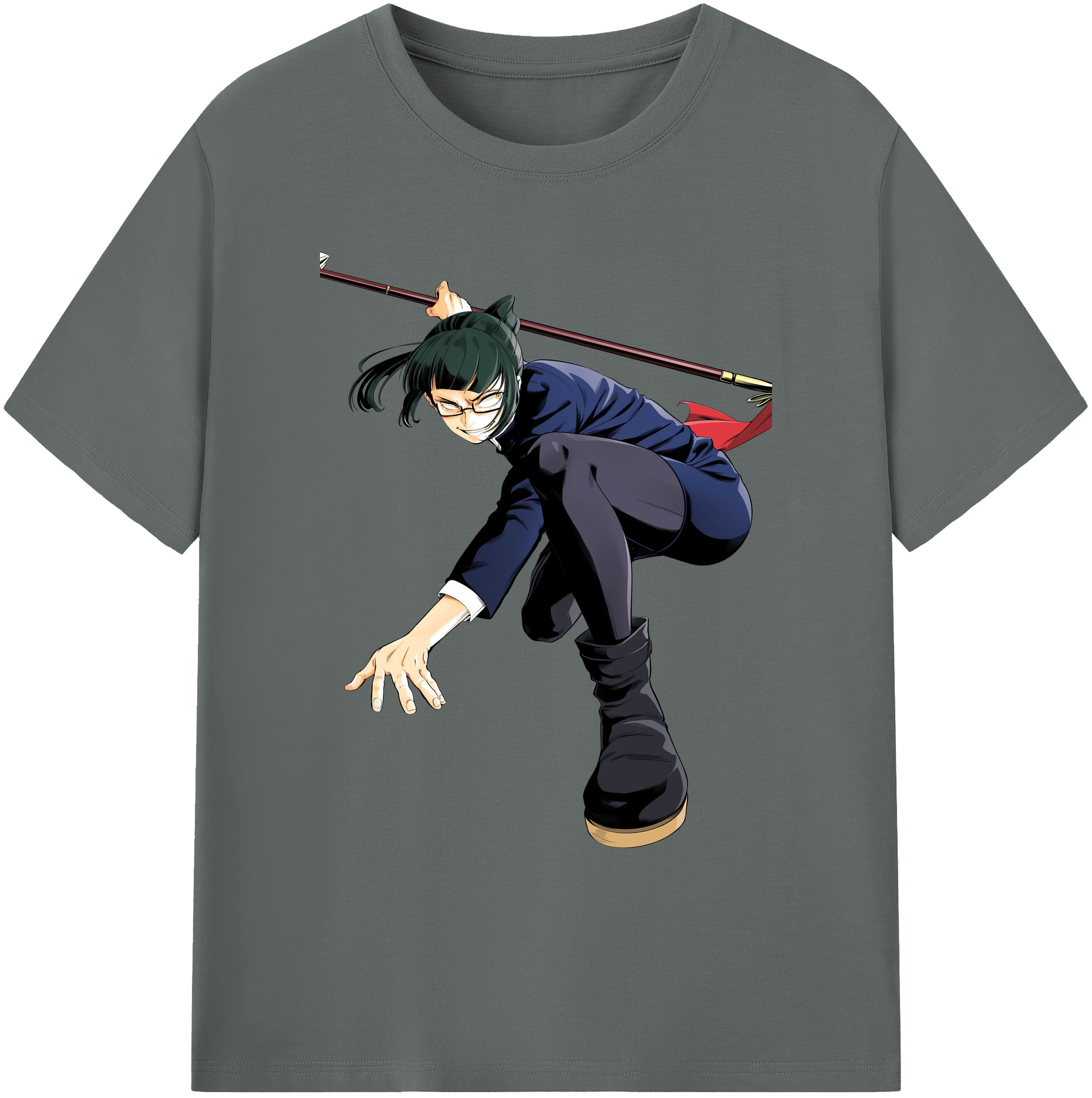 （画像用） 呪術廻戦 Jujutsu Kaisen 綿100％ メンズ半袖Tシャツ｜肌触りやわらか＆通気性